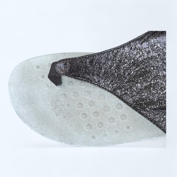 Vionic Women's Kirra Bronze Metallic Thong Sling Back Comfort Sandal size 9.5 - Picture 8 of 12